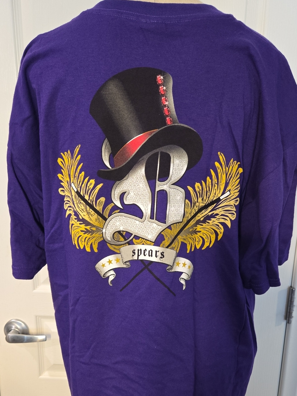 Britney Spears 2009 Circus Tour Local Crew BackstageT-Shirt Size XL